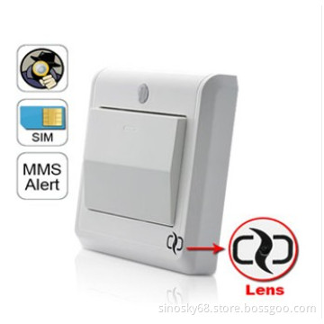 Power Switch Camera Wireless GSM MMS Alarm for Home Security (QT-X03)